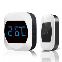 Smart temperature digital doorbell