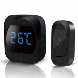 Smart temperature digital doorbell